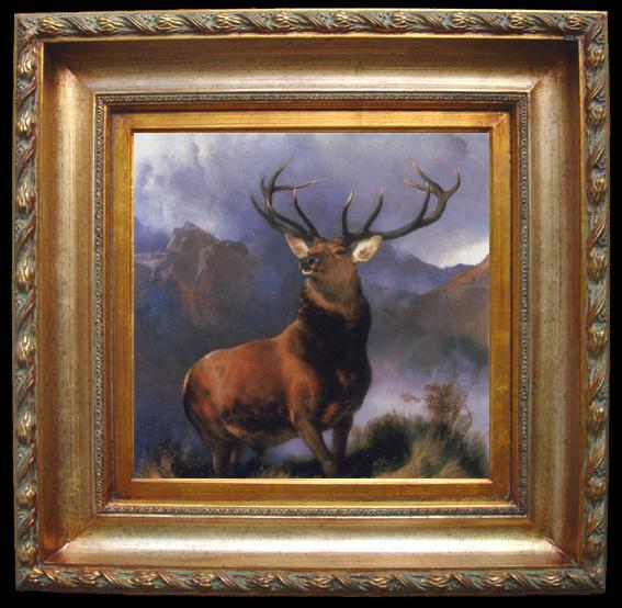 framed  Sir Edwin Landseer Monarch of the Glen, Ta059-2